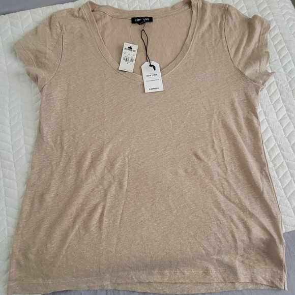 NWT Express Linen Tee - Picture 1 of 3